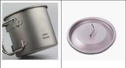 Titanium Metal Cup